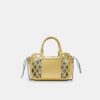 Bolso tote combinado tipo cesta Bolso tote combinado tipo cesta