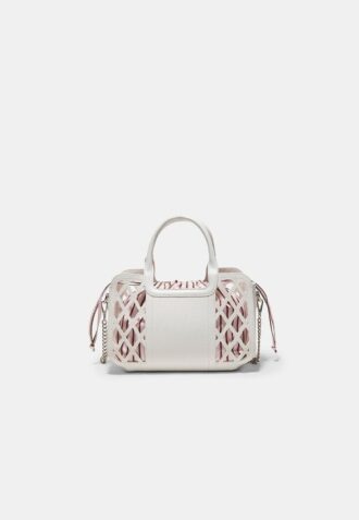 Bolso tote combinado tipo cesta Bolso tote combinado tipo cesta
