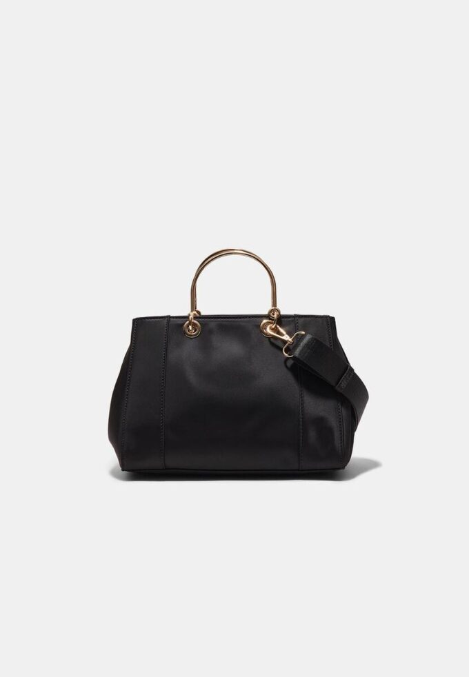 Bolso tote con asa metálica Bolso tote con asa metálica
