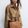 Bolso tote con asa metálica Bolso tote con asa metálica
