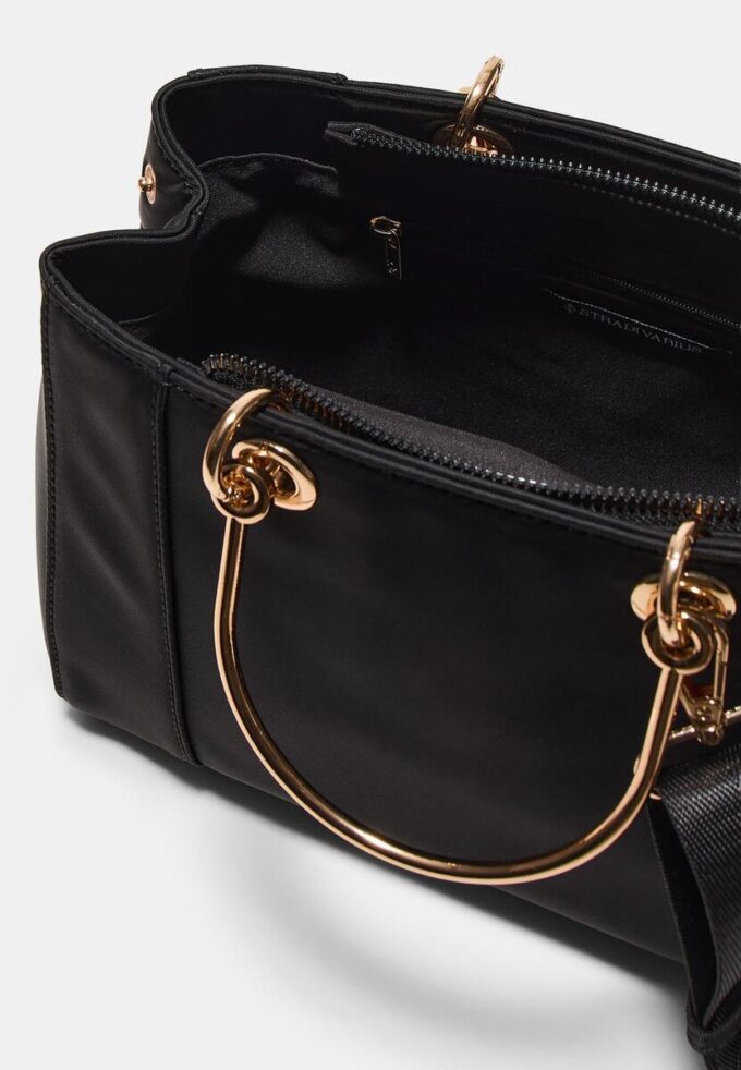 Bolso tote con asa metálica Bolso tote con asa metálica