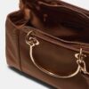 Bolso tote con asa metálica Bolso tote con asa metálica