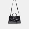 Bolso tote con cinturón