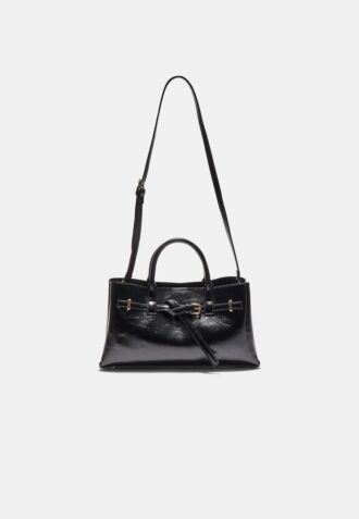 Bolso tote con cinturón