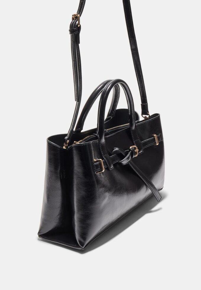 Bolso tote con cinturón