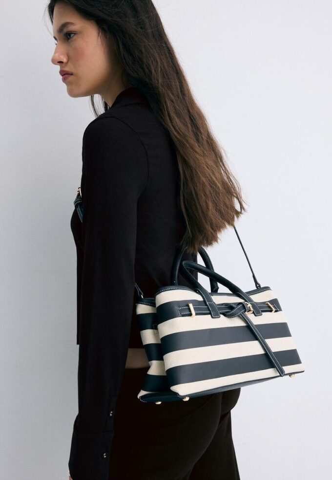 Bolso tote de lona Bolso tote de lona
