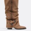 Botas de piel Joots de tacón alto Botas de piel Joots de tacón alto