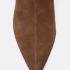 Botas de piel slouchy con tacón bajo
