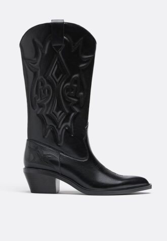 Botas vaqueras con tacón