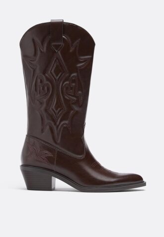 Botas vaqueras con tacón