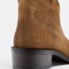 Botines de piel estilo cowboy slouchy Botines de piel estilo cowboy slouchy