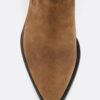 Botines de piel estilo cowboy slouchy Botines de piel estilo cowboy slouchy