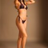 Braguita de bikini brasileña de satén Braguita de bikini brasileña de satén