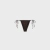 Braguitas de bikini brasileñas brillantes Braguitas de bikini brasileñas brillantes