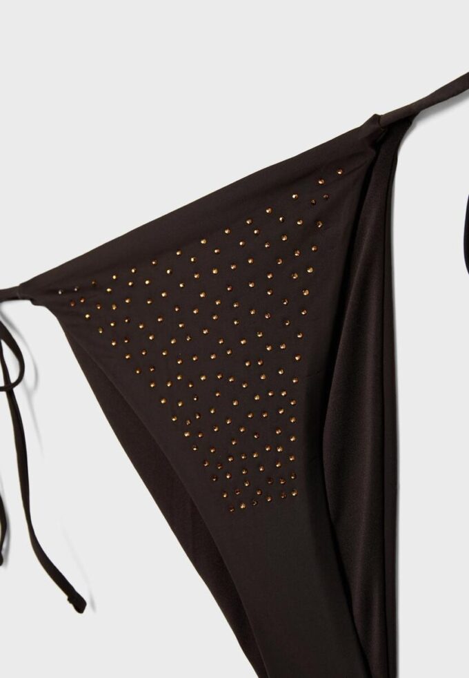 Braguitas de bikini brasileñas brillantes Braguitas de bikini brasileñas brillantes