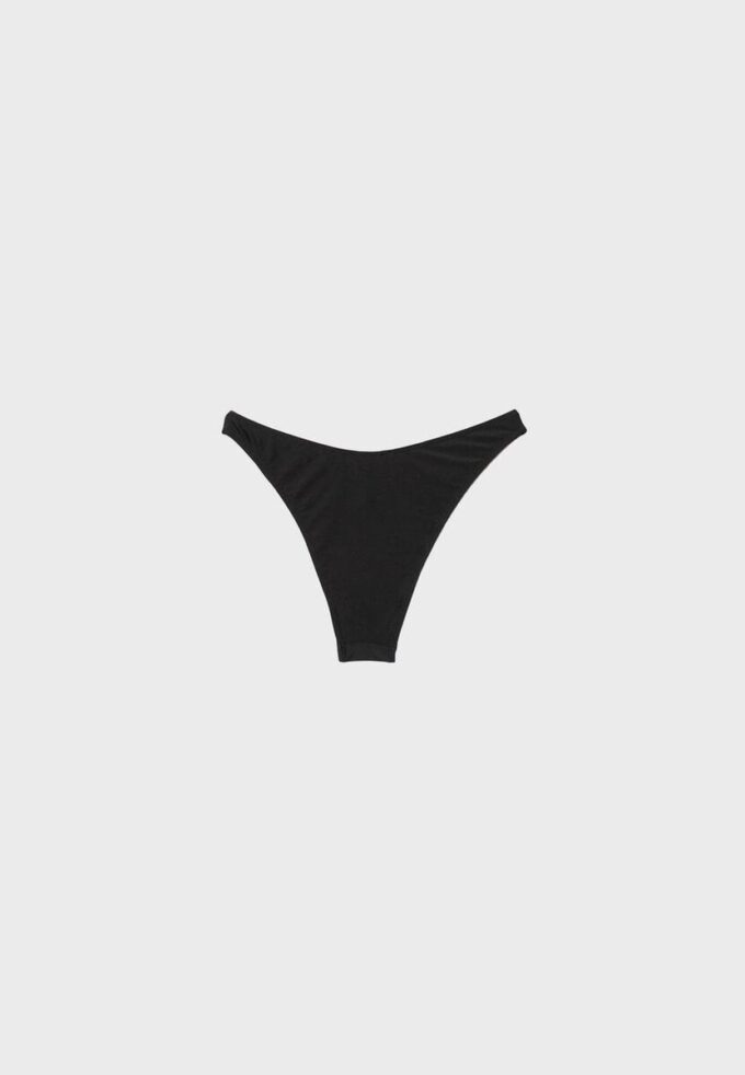 Braguitas de bikini brasileñas básicas con corte en V Braguitas de bikini brasileñas básicas con corte en V