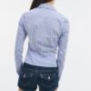 Camisa entallada con costura bajo el pecho Camisa entallada con costura bajo el pecho