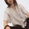 Camisa holgada con botones Camisa holgada con botones