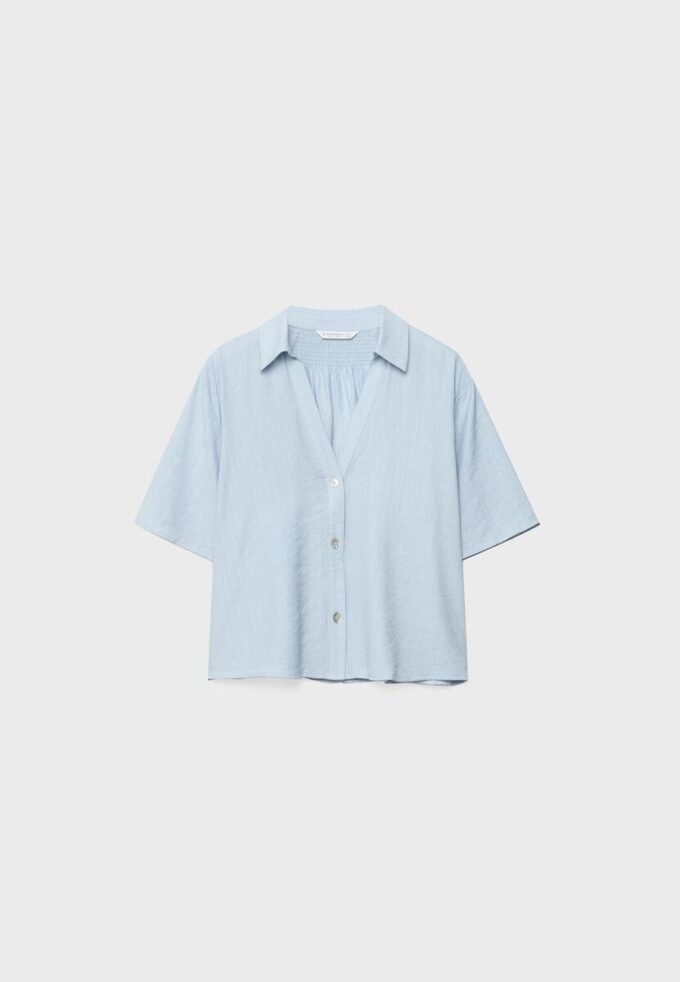Camisa holgada con botones Camisa holgada con botones
