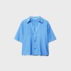 Camisa holgada con botones Camisa holgada con botones