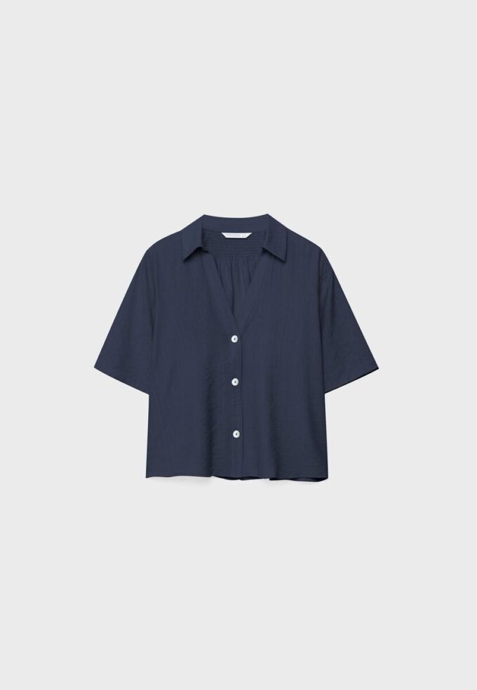 Camisa holgada con botones Camisa holgada con botones