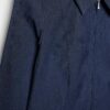 Camisas ajustadas de denim bengalina con doble cremallera Camisas ajustadas de denim bengalina con doble cremallera