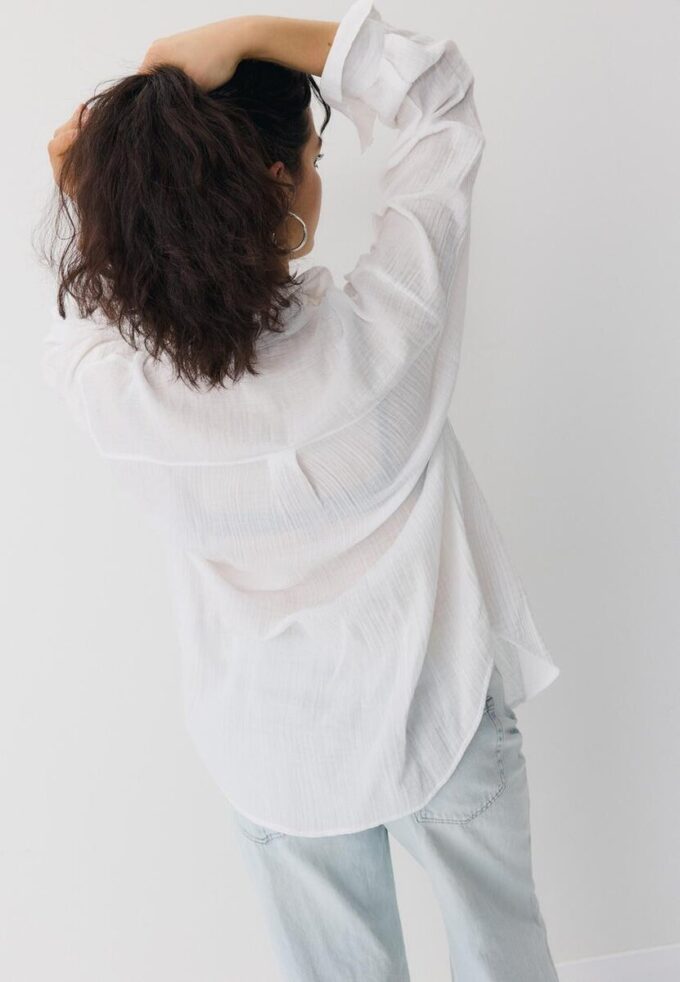 Camisas básicas de doble tejido