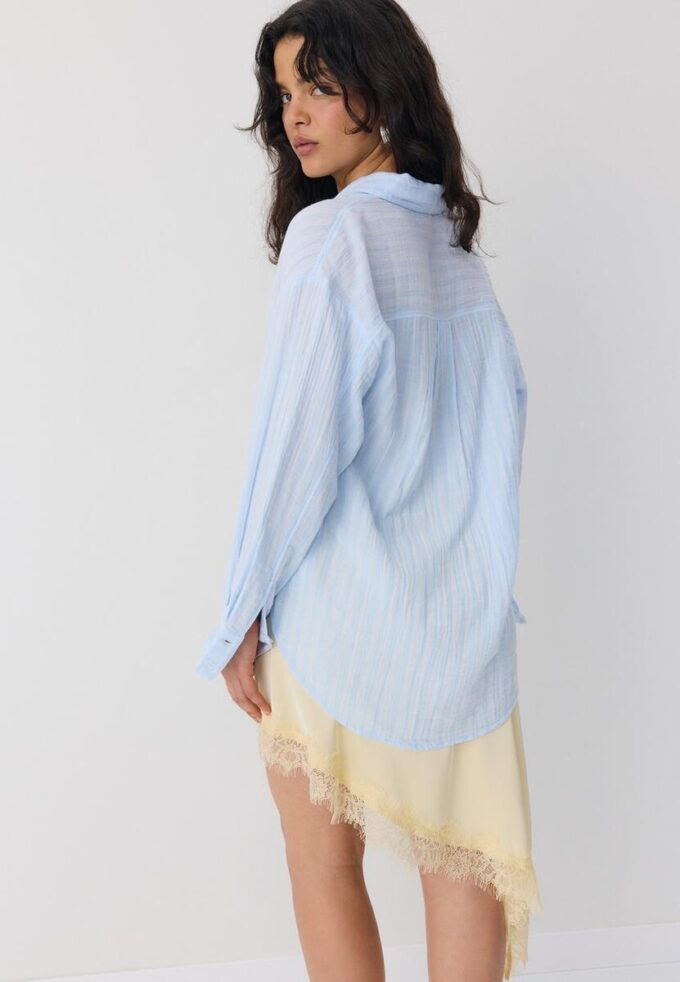 Camisas básicas de doble tejido