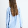 Camisas básicas de popelín a rayas con bolsillo Camisas básicas de popelín a rayas con bolsillo