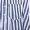 Camisas básicas de popelín a rayas con bolsillo Camisas básicas de popelín a rayas con bolsillo
