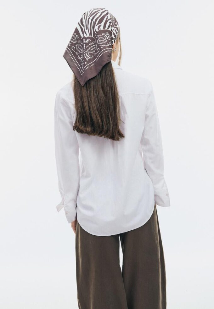 Camisas básicas de popelín con bolsillo Camisas básicas de popelín con bolsillo