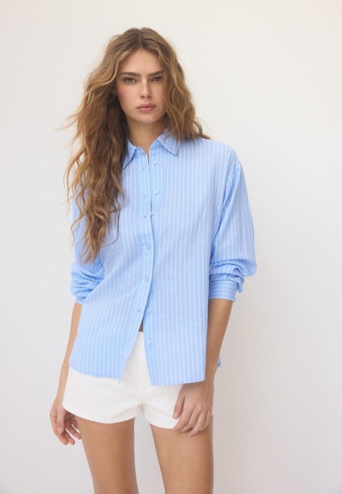 Camisas con efecto lino Camisas con efecto lino