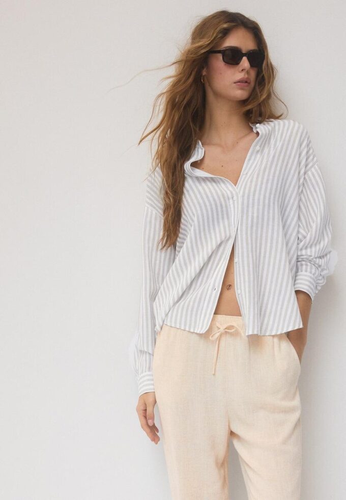 Camisas con efecto lino Camisas con efecto lino