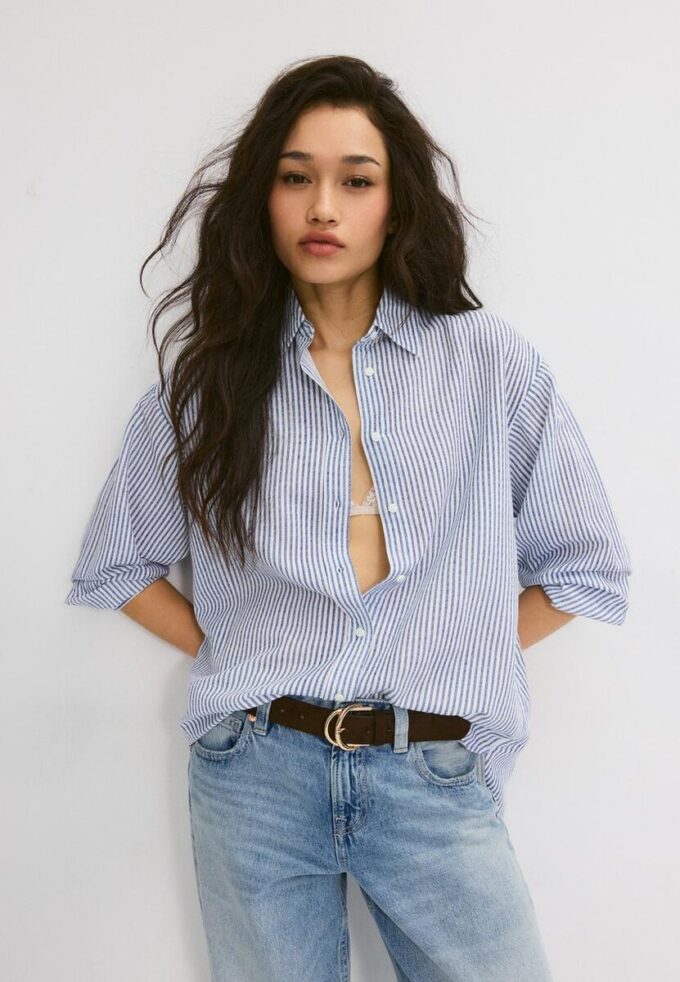 Camisas con efecto lino Camisas con efecto lino