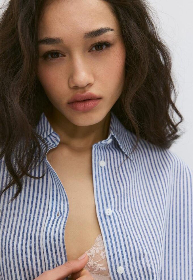 Camisas con efecto lino Camisas con efecto lino