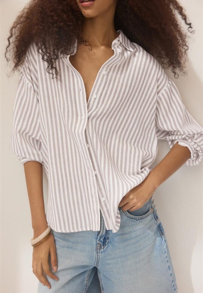 Camisas con efecto lino Camisas con efecto lino