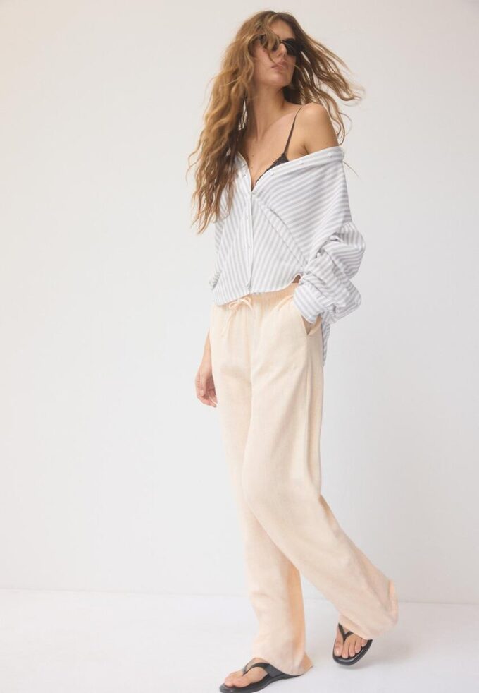 Camisas con efecto lino Camisas con efecto lino