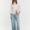 Camisas con mangas kimono efecto lino Camisas con mangas kimono efecto lino