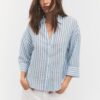 Camisas con mangas kimono efecto lino Camisas con mangas kimono efecto lino