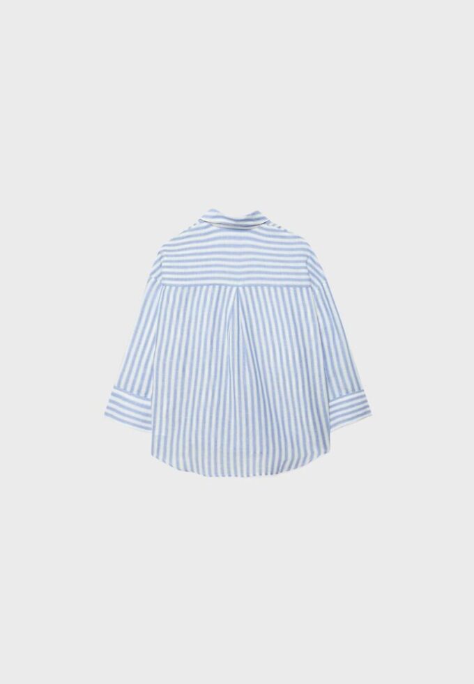 Camisas con mangas kimono efecto lino Camisas con mangas kimono efecto lino