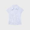 Camisas de manga corta con costura bajo el pecho Camisas de manga corta con costura bajo el pecho