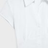 Camisas de manga corta con costura bajo el pecho Camisas de manga corta con costura bajo el pecho