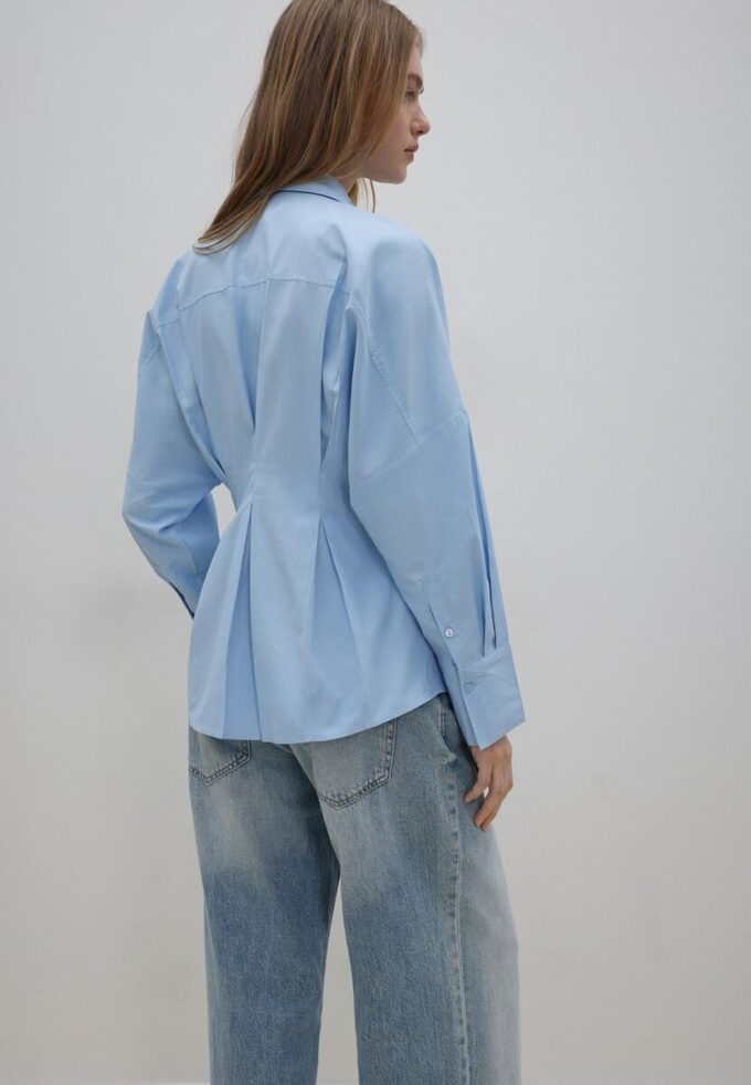 Camisas de popelín con pliegues Camisas de popelín con pliegues