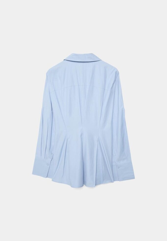 Camisas de popelín con pliegues Camisas de popelín con pliegues