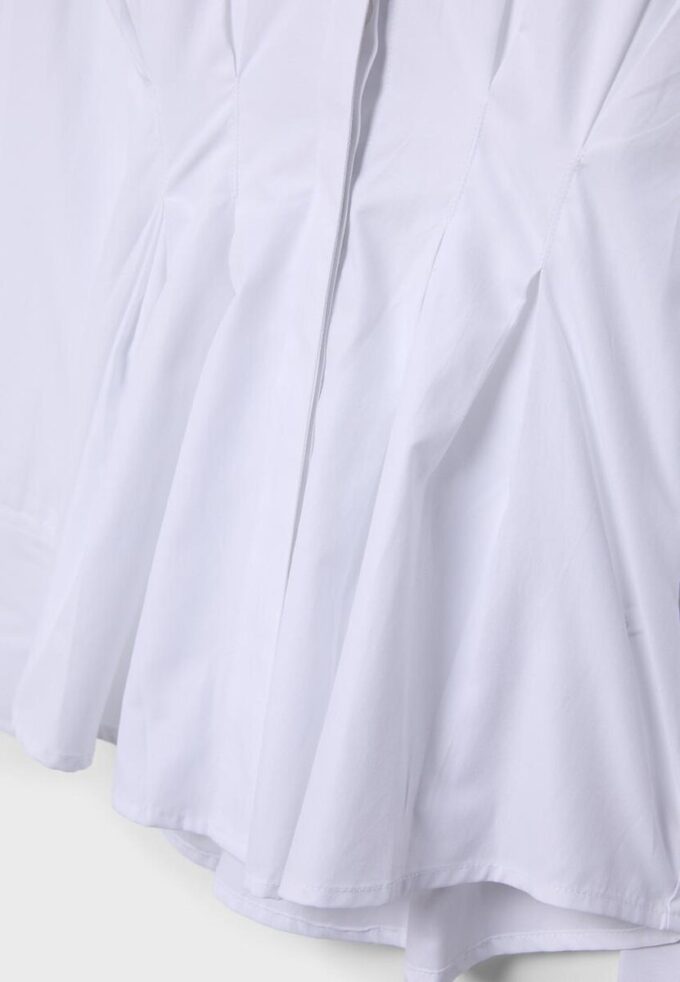 Camisas de popelín con pliegues Camisas de popelín con pliegues