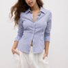 Camisas entalladas básicas a rayas Camisas entalladas básicas a rayas