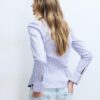 Camisas entalladas básicas a rayas
