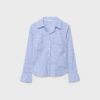Camisas entalladas básicas a rayas
