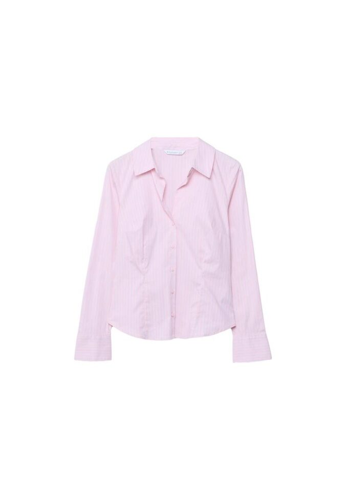 Camisas entalladas básicas a rayas Camisas entalladas básicas a rayas