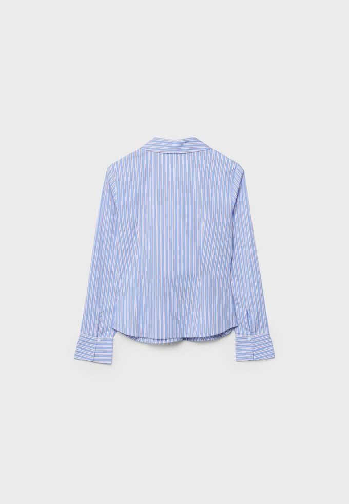 Camisas entalladas básicas a rayas